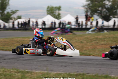 Marcel LIMOUSIN — 14 & 15/06/2025 : 5ème manche du Championnat du Sud à Belmont sur Rance (photos Stéphane Agnus) 2025 — karting