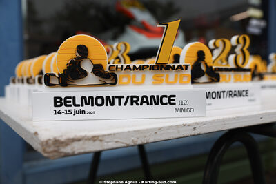 14 & 15/06/2025 : 5ème manche du Championnat du Sud à Belmont sur Rance (photos Stéphane Agnus) 2025 — karting