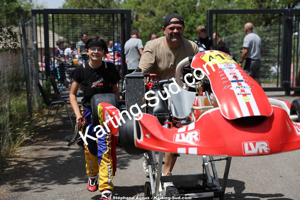 14 & 15/06/2025 : 5ème manche du Championnat du Sud à Belmont sur Rance (photos Stéphane Agnus) 2025 — karting