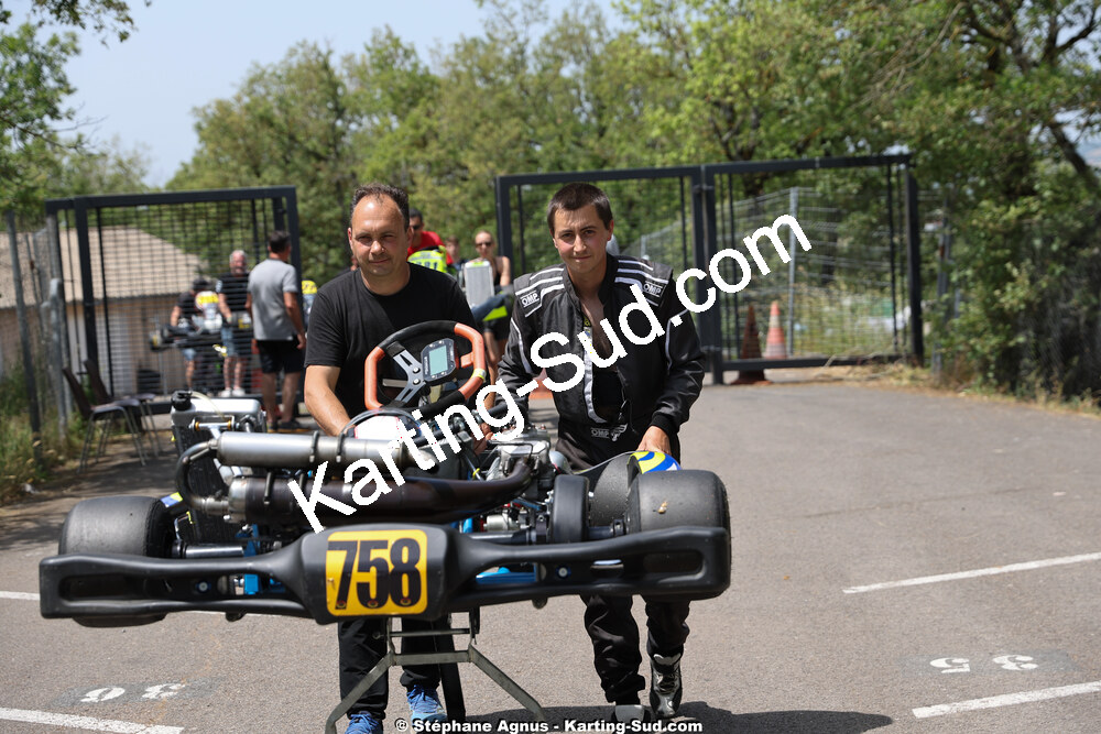 14 & 15/06/2025 : 5ème manche du Championnat du Sud à Belmont sur Rance (photos Stéphane Agnus) 2025 — karting
