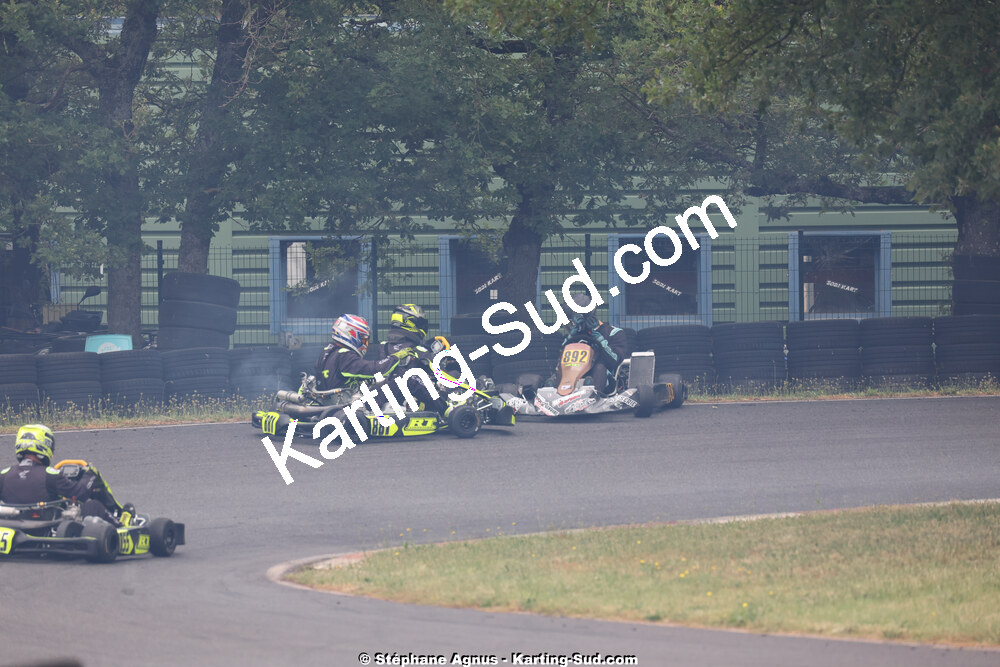 14 & 15/06/2025 : 5ème manche du Championnat du Sud à Belmont sur Rance (photos Stéphane Agnus) 2025 — karting