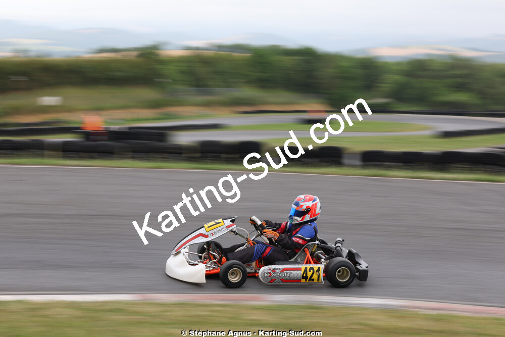 Marcel LIMOUSIN — 14 & 15/06/2025 : 5ème manche du Championnat du Sud à Belmont sur Rance (photos Stéphane Agnus) 2025 — karting