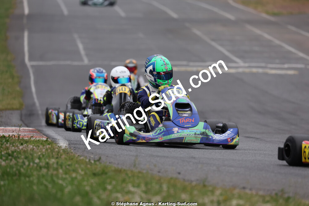 Maxime MOURGUES — 14 & 15/06/2025 : 5ème manche du Championnat du Sud à Belmont sur Rance (photos Stéphane Agnus) 2025 — karting