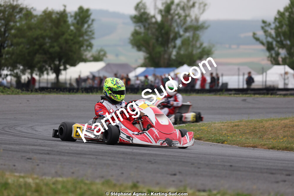Sacha CATALA — 14 & 15/06/2025 : 5ème manche du Championnat du Sud à Belmont sur Rance (photos Stéphane Agnus) 2025 — karting
