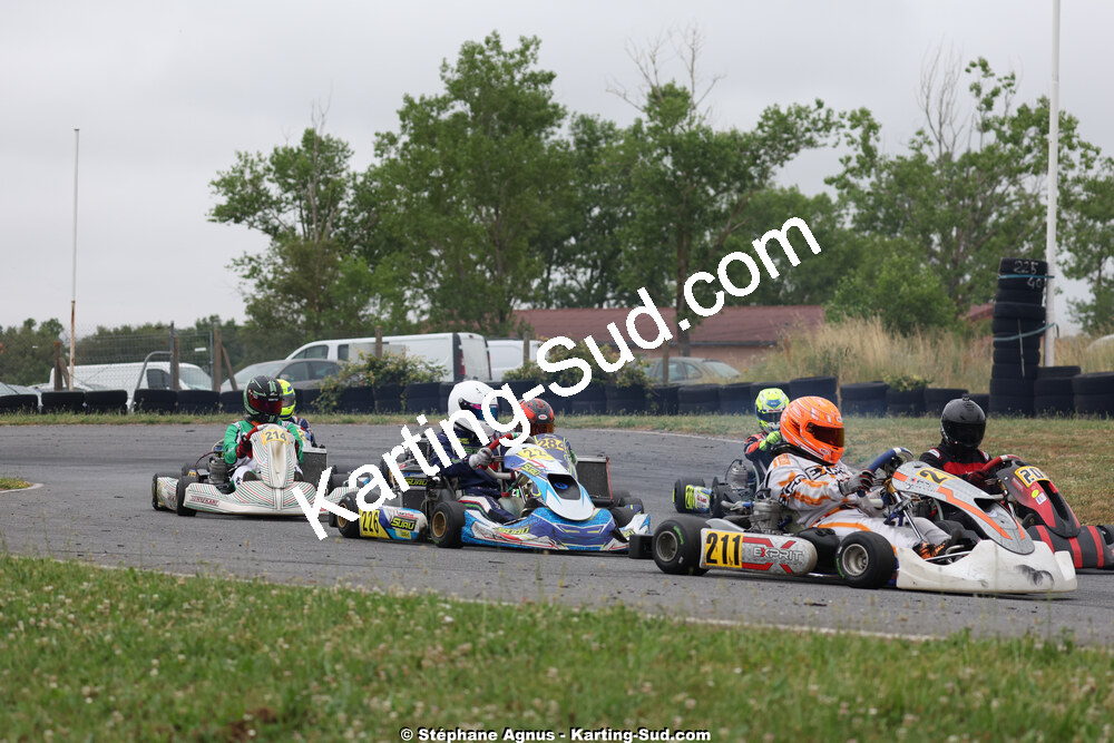 14 & 15/06/2025 : 5ème manche du Championnat du Sud à Belmont sur Rance (photos Stéphane Agnus) 2025 — karting