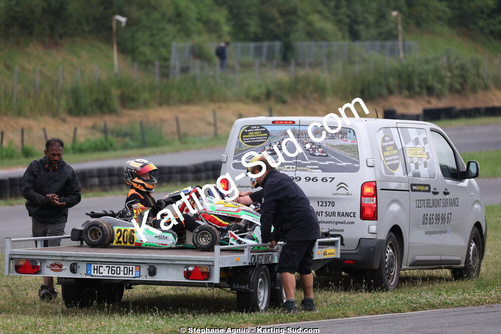 14 & 15/06/2025 : 5ème manche du Championnat du Sud à Belmont sur Rance (photos Stéphane Agnus) 2025 — karting
