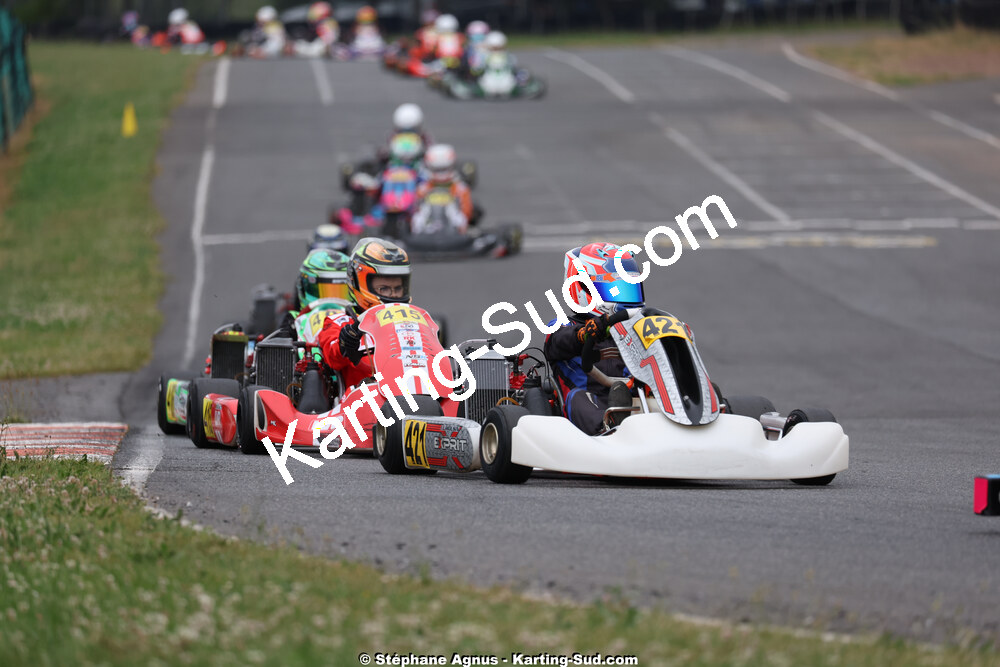 Marcel LIMOUSIN — 14 & 15/06/2025 : 5ème manche du Championnat du Sud à Belmont sur Rance (photos Stéphane Agnus) 2025 — karting