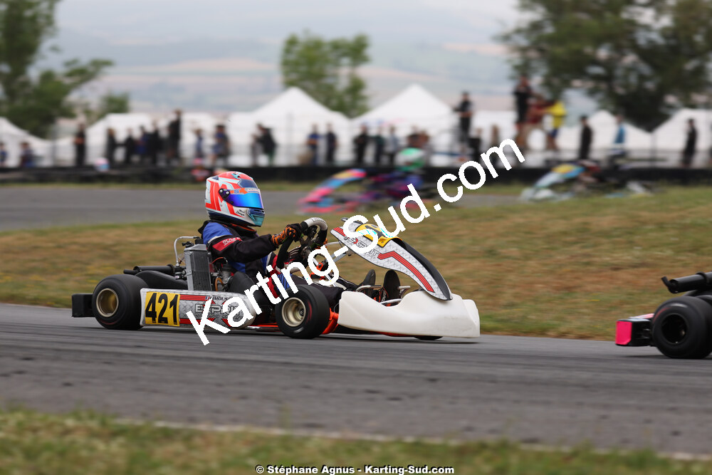 Marcel LIMOUSIN — 14 & 15/06/2025 : 5ème manche du Championnat du Sud à Belmont sur Rance (photos Stéphane Agnus) 2025 — karting