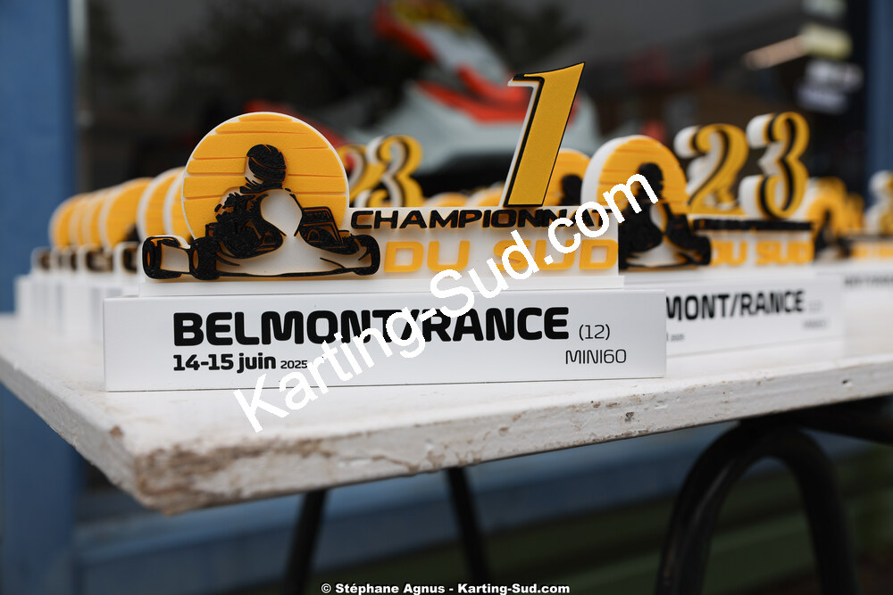14 & 15/06/2025 : 5ème manche du Championnat du Sud à Belmont sur Rance (photos Stéphane Agnus) 2025 — karting