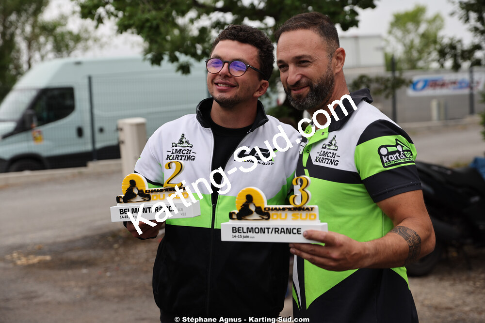 14 & 15/06/2025 : 5ème manche du Championnat du Sud à Belmont sur Rance (photos Stéphane Agnus) 2025 — karting