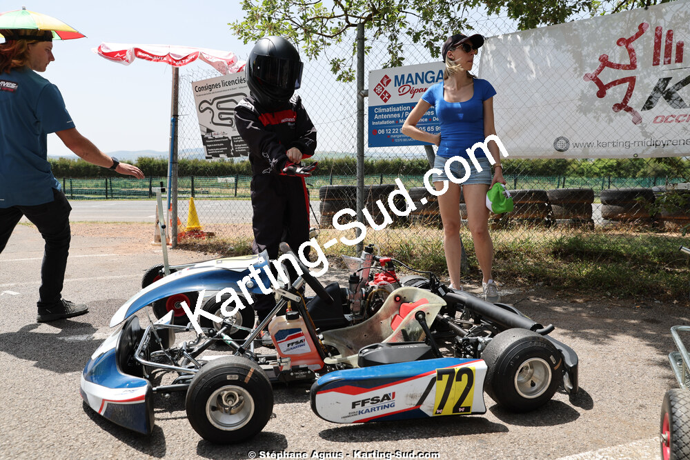 14 & 15/06/2025 : 5ème manche du Championnat du Sud à Belmont sur Rance (photos Stéphane Agnus) 2025 — karting