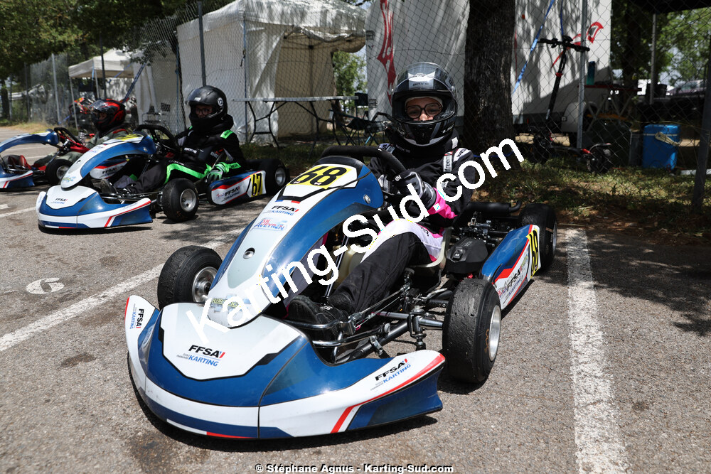 14 & 15/06/2025 : 5ème manche du Championnat du Sud à Belmont sur Rance (photos Stéphane Agnus) 2025 — karting