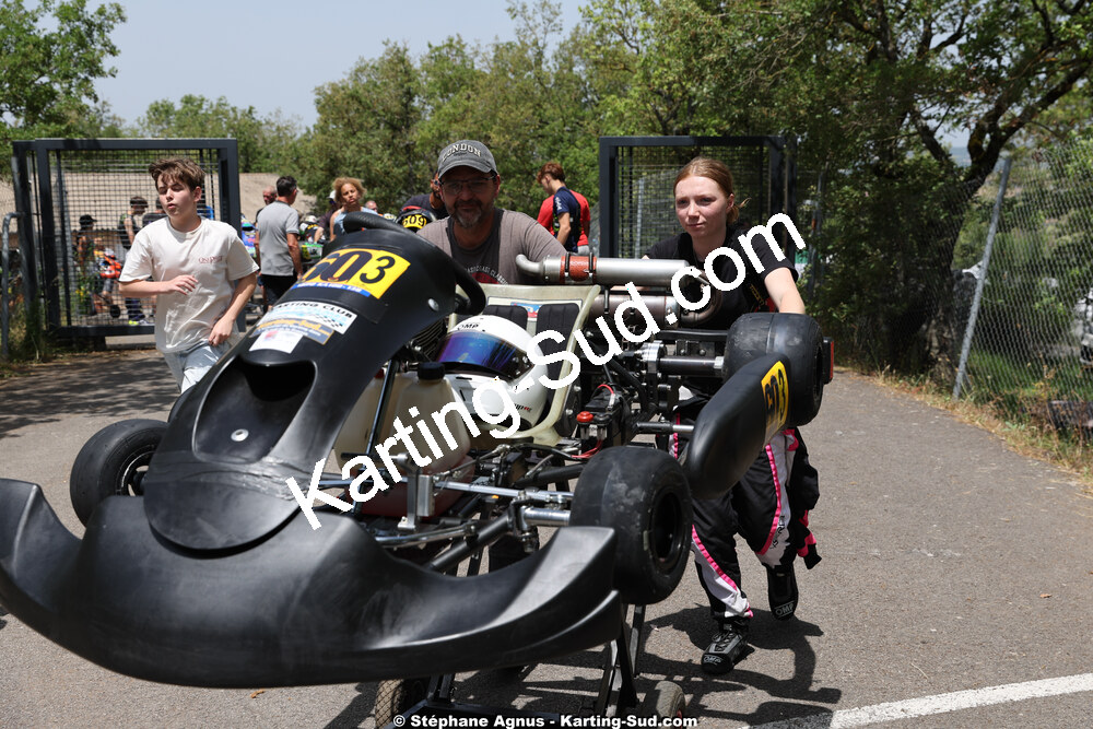 14 & 15/06/2025 : 5ème manche du Championnat du Sud à Belmont sur Rance (photos Stéphane Agnus) 2025 — karting