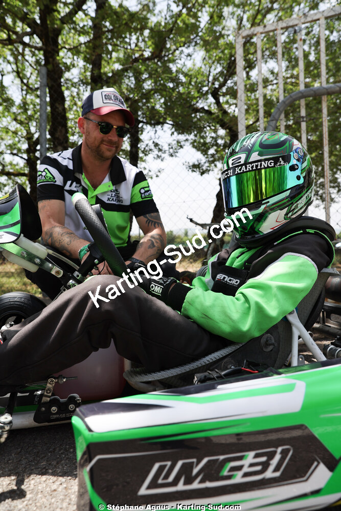 14 & 15/06/2025 : 5ème manche du Championnat du Sud à Belmont sur Rance (photos Stéphane Agnus) 2025 — karting