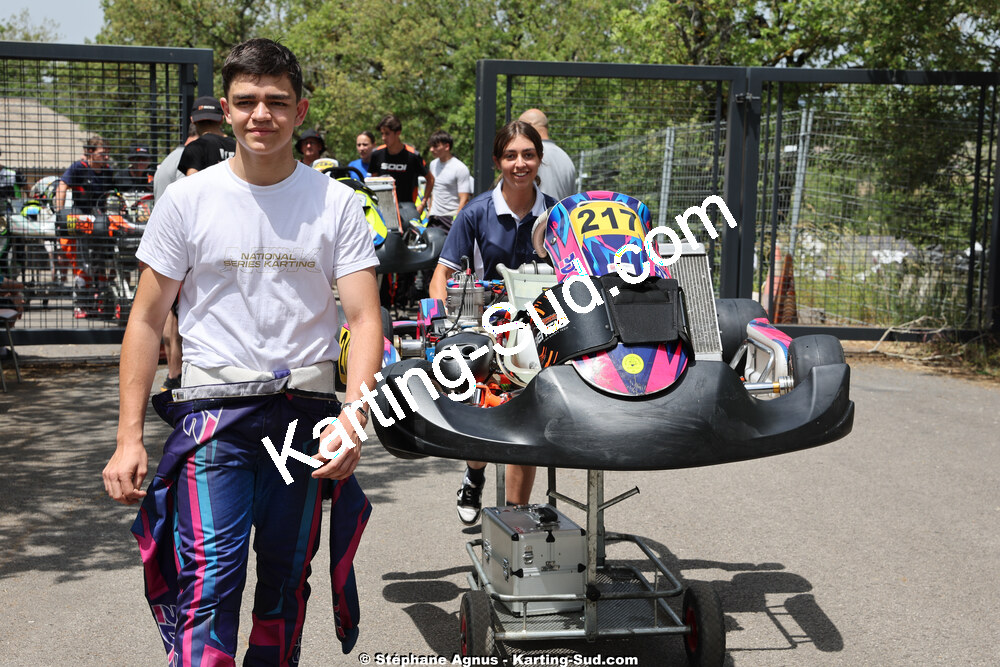 14 & 15/06/2025 : 5ème manche du Championnat du Sud à Belmont sur Rance (photos Stéphane Agnus) 2025 — karting