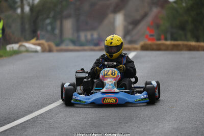 Bernard BALDY — 14/09/2025 : 3ème slalom de Goudou – ASK Labastide-Murat (photos Stéphane Agnus) 2025 — karting