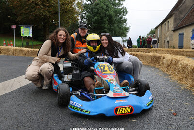 Bernard BALDY — 14/09/2025 : 3ème slalom de Goudou – ASK Labastide-Murat (photos Stéphane Agnus) 2025 — karting