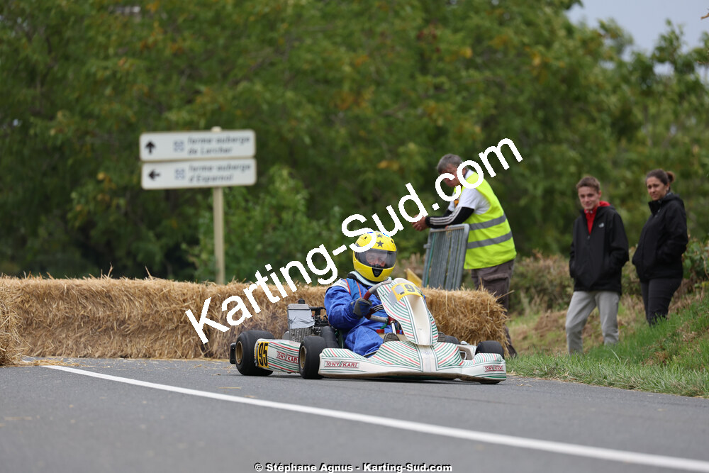 Bernard BALDY — 14/09/2025 : 3ème slalom de Goudou – ASK Labastide-Murat (photos Stéphane Agnus) 2025 — karting