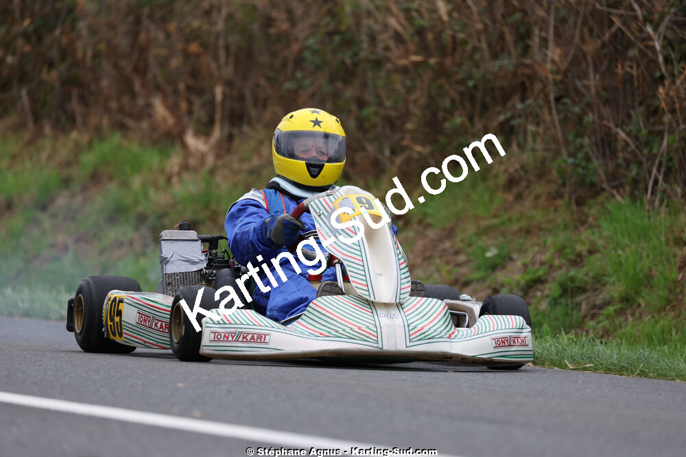 Bernard BALDY — 14/09/2025 : 3ème slalom de Goudou – ASK Labastide-Murat (photos Stéphane Agnus) 2025 — karting