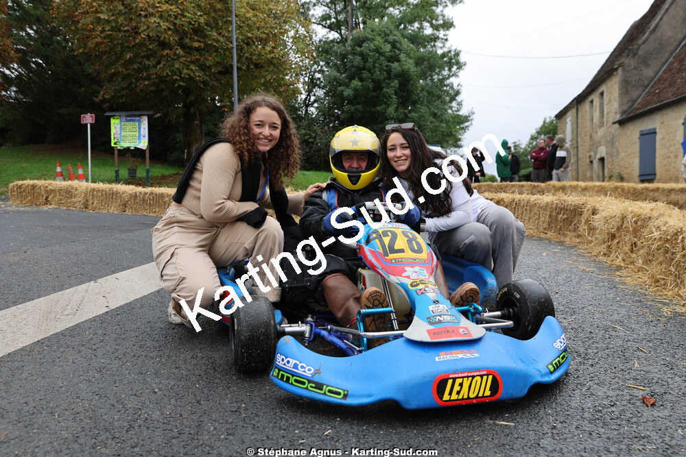 Bernard BALDY — 14/09/2025 : 3ème slalom de Goudou – ASK Labastide-Murat (photos Stéphane Agnus) 2025 — karting
