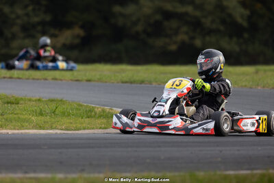 19/10/2025 : 5ème manche du Trophée Ufolep Karting Nouvelle Aquitaine à Saint-Genis-de-Saintonge (photos Marc Belly) 2025 — karting