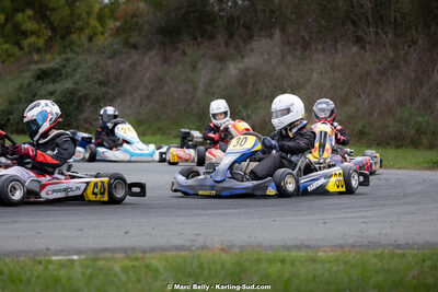 19/10/2025 : 5ème manche du Trophée Ufolep Karting Nouvelle Aquitaine à Saint-Genis-de-Saintonge (photos Marc Belly) 2025 — karting