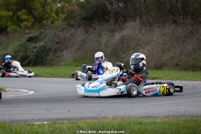 19/10/2025 : 5ème manche du Trophée Ufolep Karting Nouvelle Aquitaine à Saint-Genis-de-Saintonge (photos Marc Belly) 2025 — karting