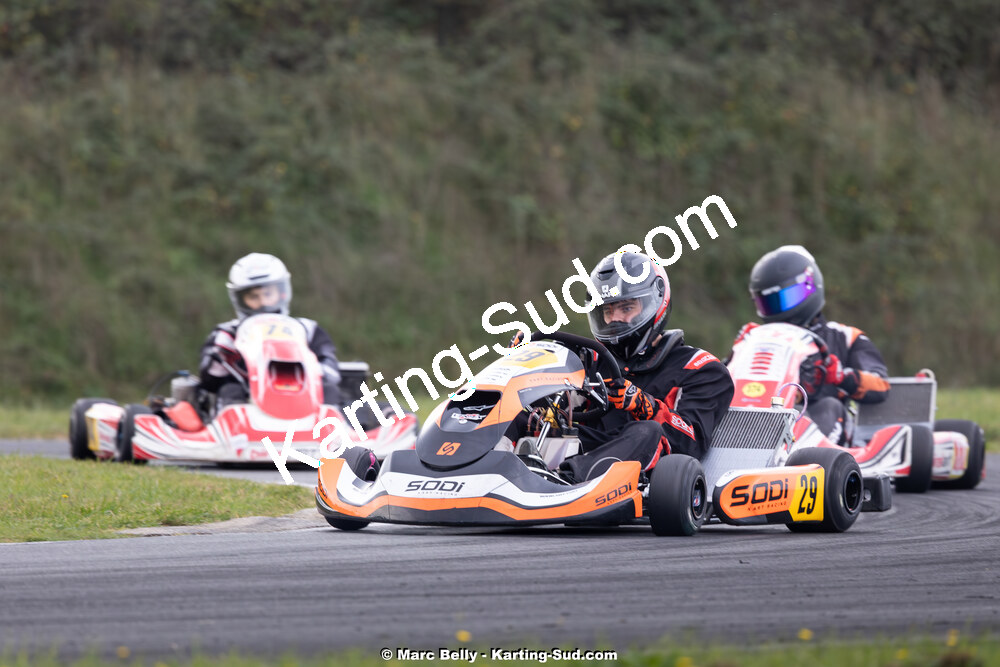 19/10/2025 : 5ème manche du Trophée Ufolep Karting Nouvelle Aquitaine à Saint-Genis-de-Saintonge (photos Marc Belly) 2025 — karting