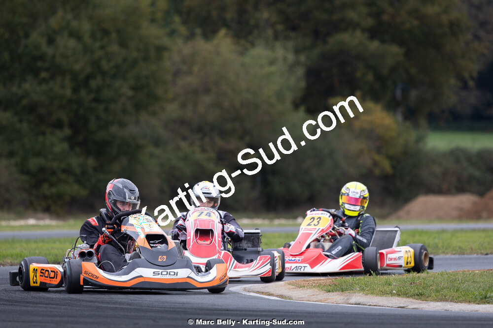 19/10/2025 : 5ème manche du Trophée Ufolep Karting Nouvelle Aquitaine à Saint-Genis-de-Saintonge (photos Marc Belly) 2025 — karting