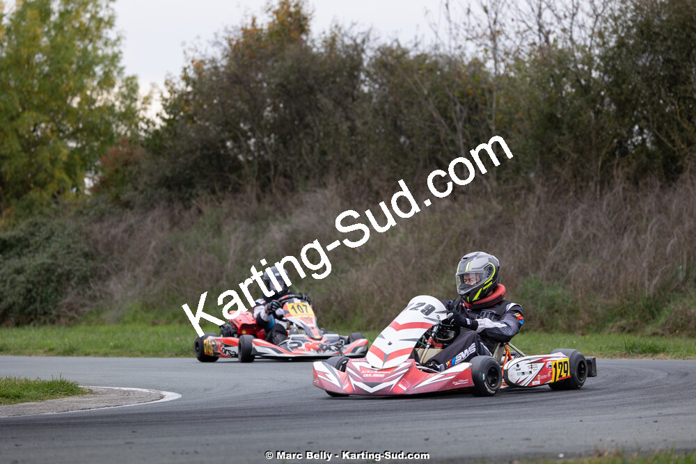 19/10/2025 : 5ème manche du Trophée Ufolep Karting Nouvelle Aquitaine à Saint-Genis-de-Saintonge (photos Marc Belly) 2025 — karting
