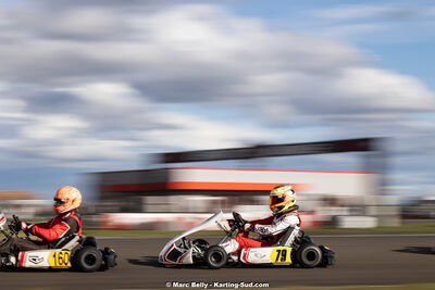 16/11/2025 : 7ème manche de l’Atlantic Trophée à Escource (photos Marc Belly) 2025 — karting