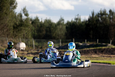 16/11/2025 : 7ème manche de l’Atlantic Trophée à Escource (photos Marc Belly) 2025 — karting