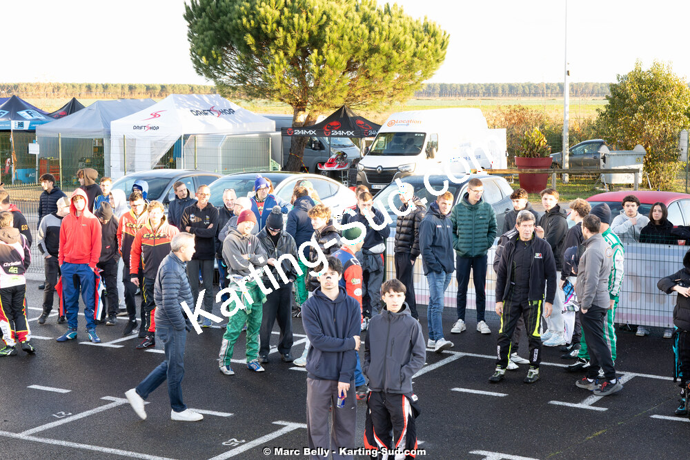 16/11/2025 : 7ème manche de l’Atlantic Trophée à Escource (photos Marc Belly) 2025 — karting