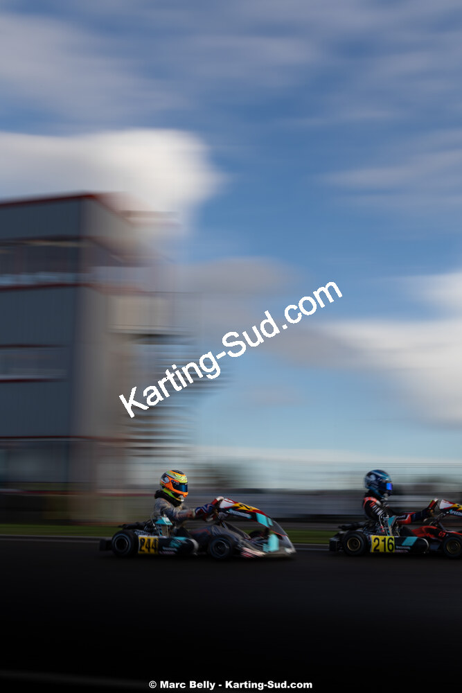 16/11/2025 : 7ème manche de l’Atlantic Trophée à Escource (photos Marc Belly) 2025 — karting