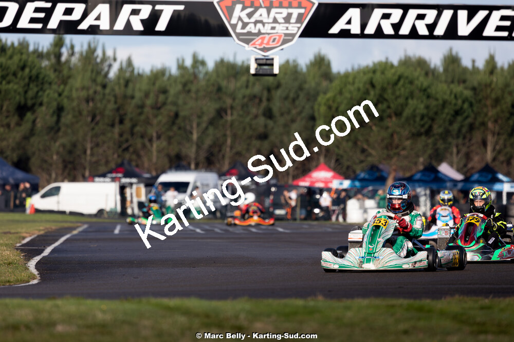 16/11/2025 : 7ème manche de l’Atlantic Trophée à Escource (photos Marc Belly) 2025 — karting