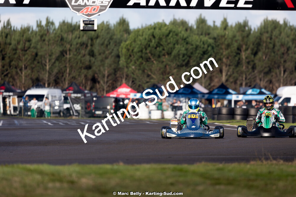 16/11/2025 : 7ème manche de l’Atlantic Trophée à Escource (photos Marc Belly) 2025 — karting
