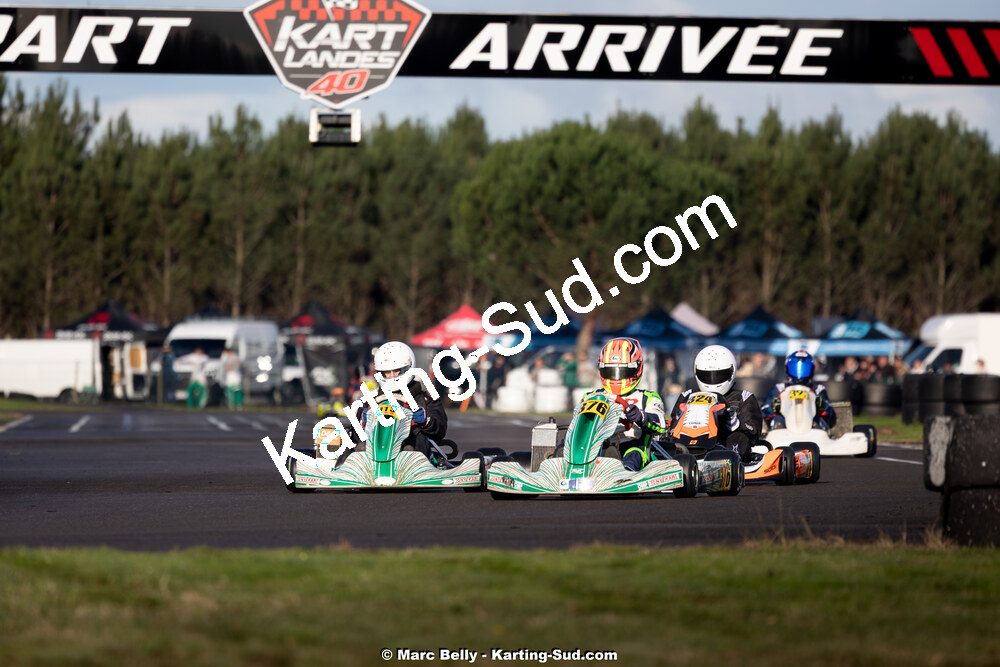 16/11/2025 : 7ème manche de l’Atlantic Trophée à Escource (photos Marc Belly) 2025 — karting