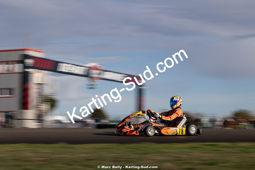 16/11/2025 : 7ème manche de l’Atlantic Trophée à Escource (photos Marc Belly) 2025 — karting