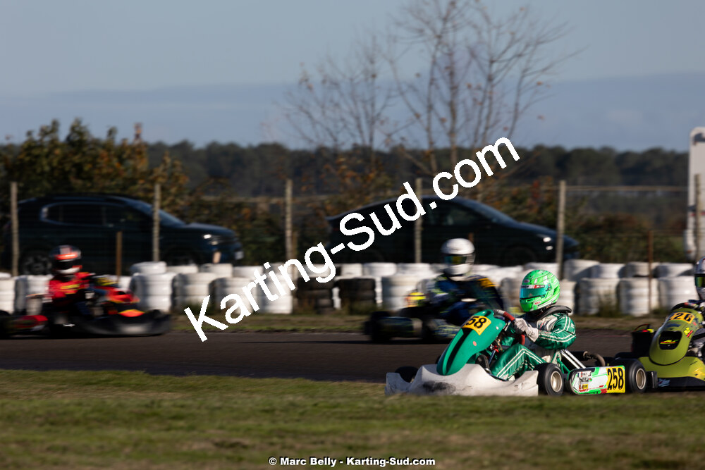 16/11/2025 : 7ème manche de l’Atlantic Trophée à Escource (photos Marc Belly) 2025 — karting