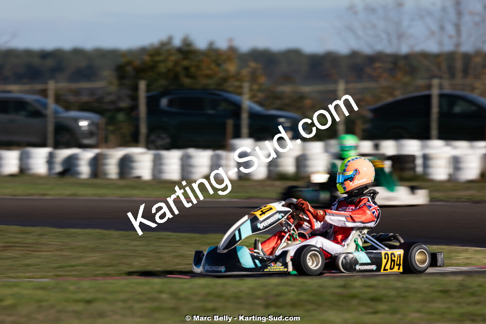 16/11/2025 : 7ème manche de l’Atlantic Trophée à Escource (photos Marc Belly) 2025 — karting