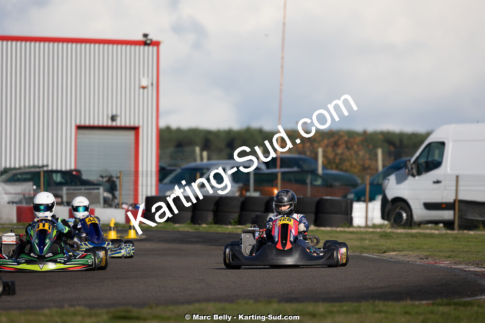16/11/2025 : 7ème manche de l’Atlantic Trophée à Escource (photos Marc Belly) 2025 — karting