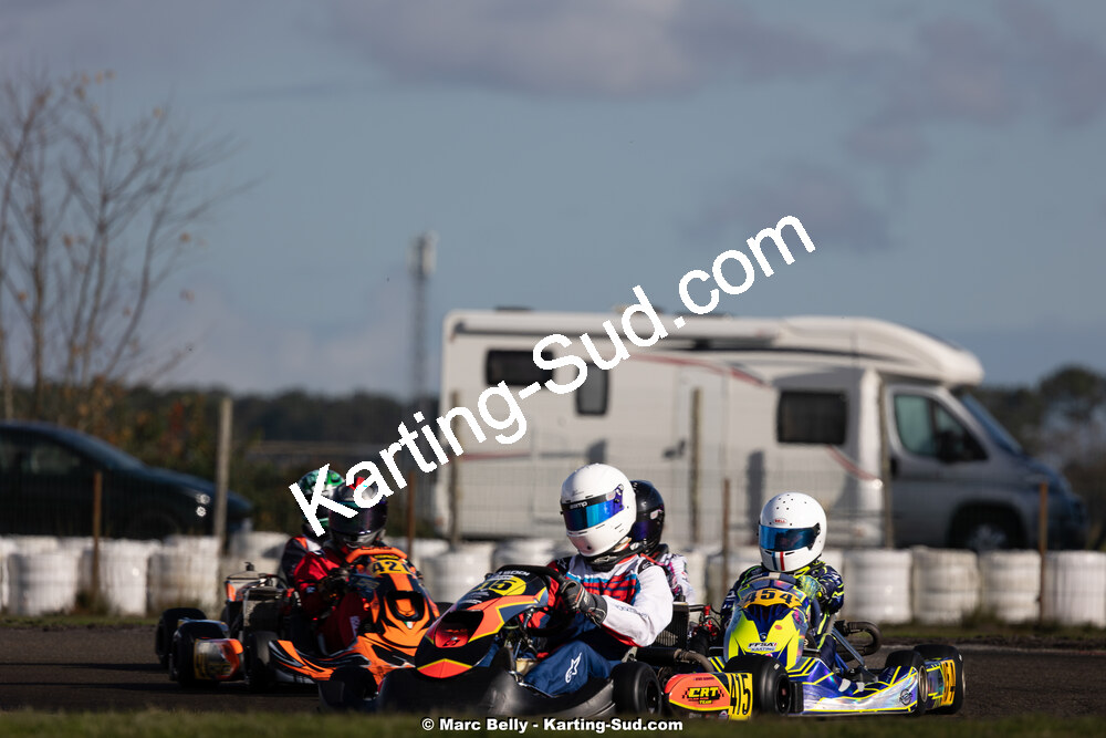 16/11/2025 : 7ème manche de l’Atlantic Trophée à Escource (photos Marc Belly) 2025 — karting