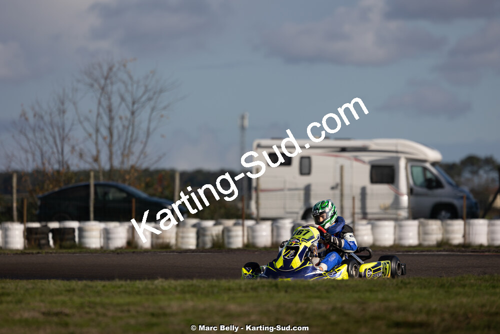 16/11/2025 : 7ème manche de l’Atlantic Trophée à Escource (photos Marc Belly) 2025 — karting