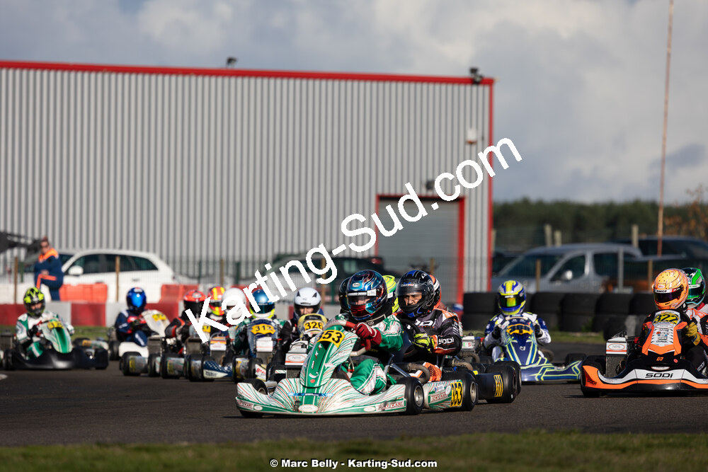 16/11/2025 : 7ème manche de l’Atlantic Trophée à Escource (photos Marc Belly) 2025 — karting