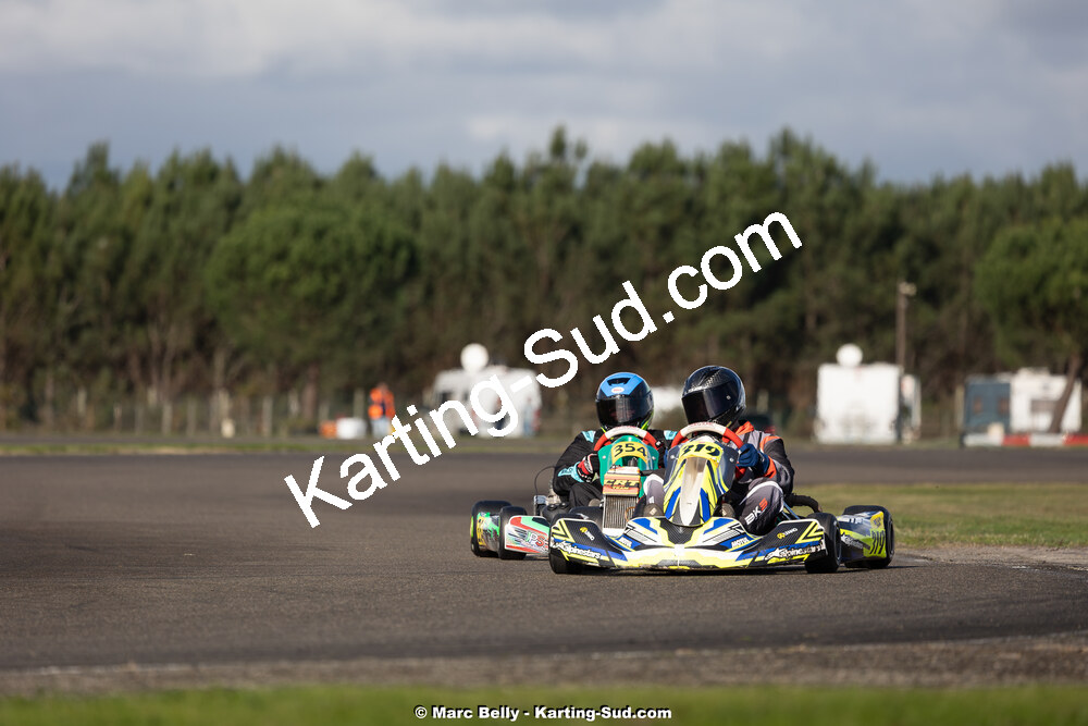 16/11/2025 : 7ème manche de l’Atlantic Trophée à Escource (photos Marc Belly) 2025 — karting