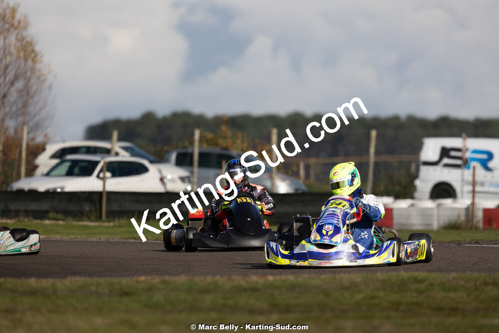 16/11/2025 : 7ème manche de l’Atlantic Trophée à Escource (photos Marc Belly) 2025 — karting
