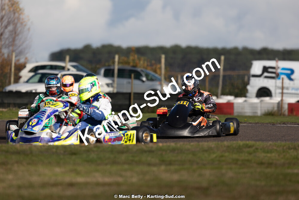 16/11/2025 : 7ème manche de l’Atlantic Trophée à Escource (photos Marc Belly) 2025 — karting