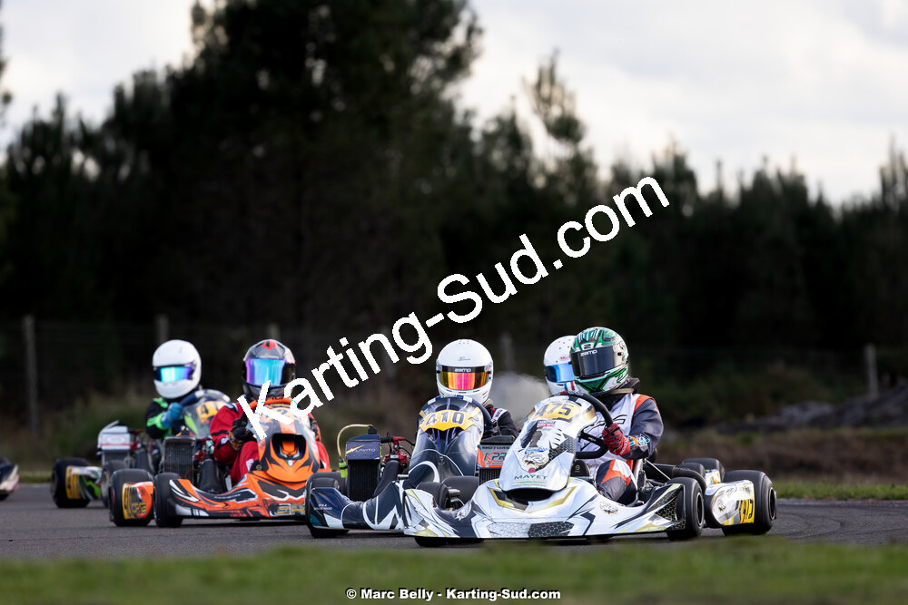 16/11/2025 : 7ème manche de l’Atlantic Trophée à Escource (photos Marc Belly) 2025 — karting