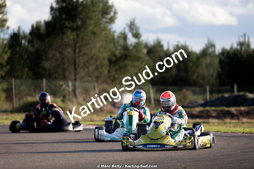 16/11/2025 : 7ème manche de l’Atlantic Trophée à Escource (photos Marc Belly) 2025 — karting
