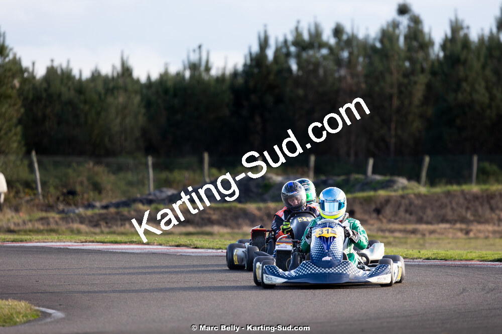 16/11/2025 : 7ème manche de l’Atlantic Trophée à Escource (photos Marc Belly) 2025 — karting